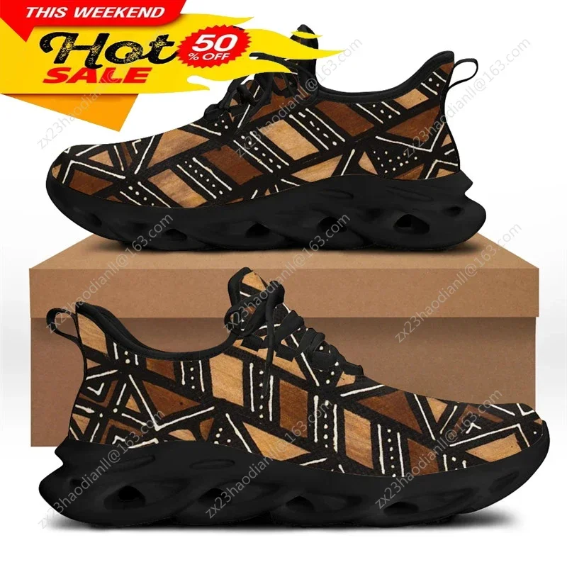Running Shoes - African Ethnic Tribal Pattern Sneaker for