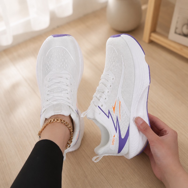 Wide Toe Box Running Sneakers - Women Wide Toe Sneakers Breathable Knit