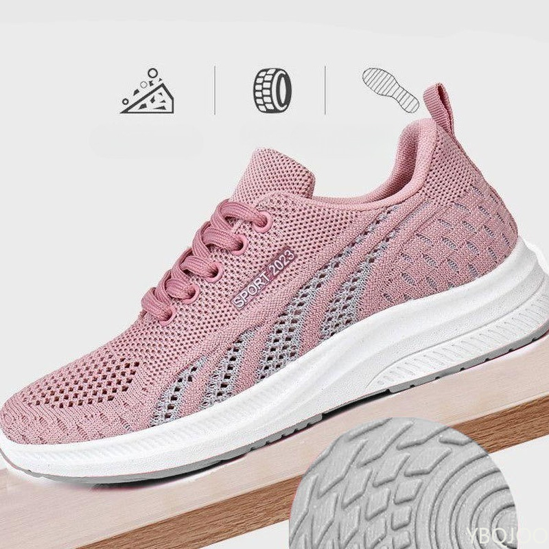 Breathable Mesh Athletic Shoes - Large Size Spring and Autumn Fashion