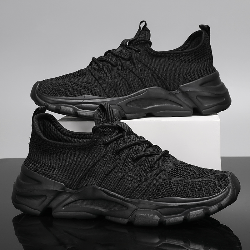 Shock Absorbing Gym Trainers - Men Fashion Sport Shoes Lightweight Mesh