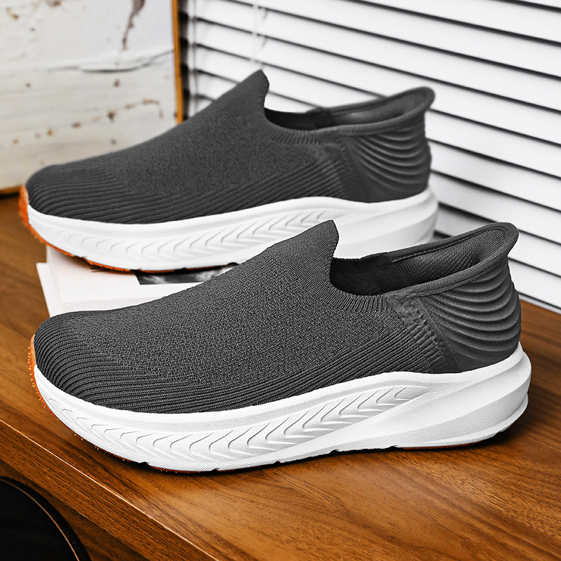 Breathable Mesh Athletic Shoes - Running Mesh Shoes Fashion Casual Sneakers