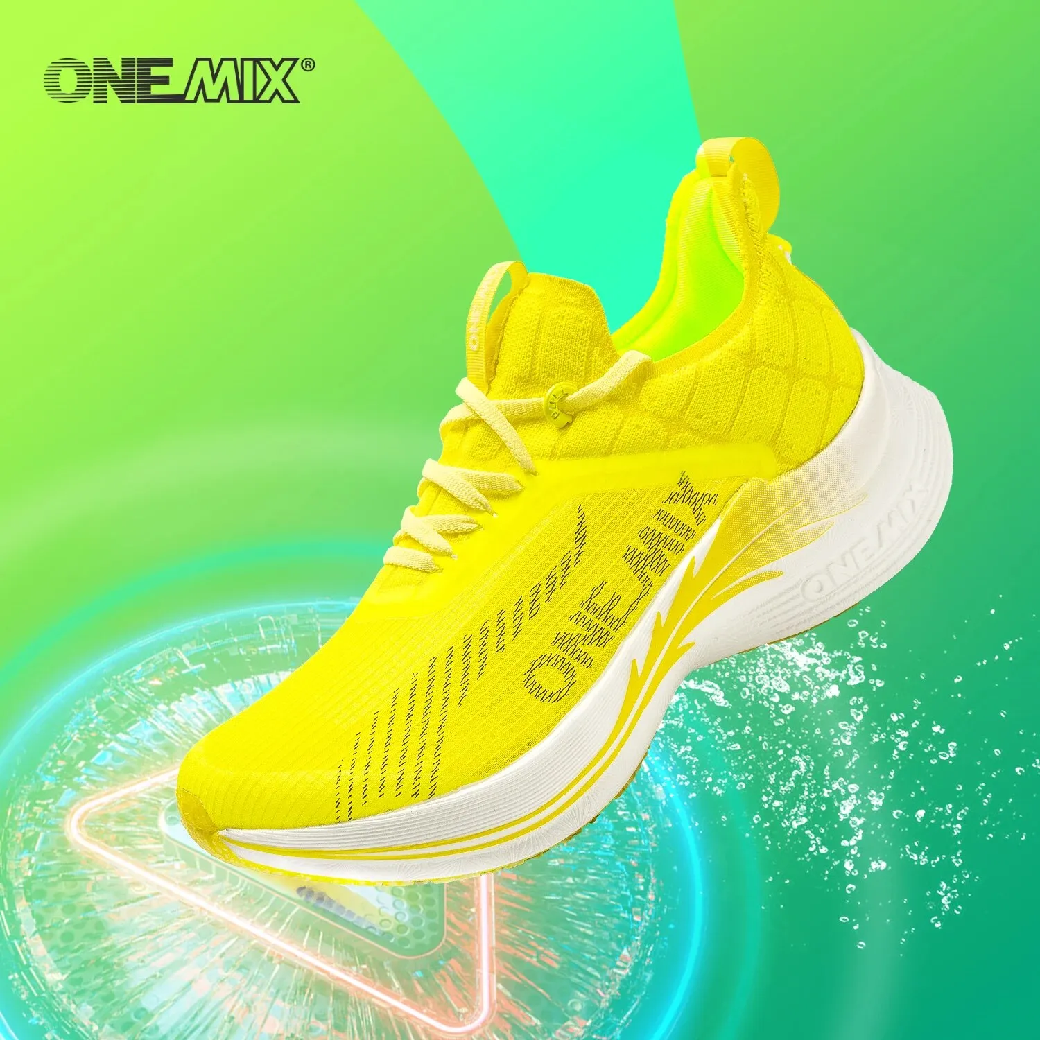Carbon Plate Marathon Racing Shoes - ONEMIX Carbon Plate Marathon Running Racing