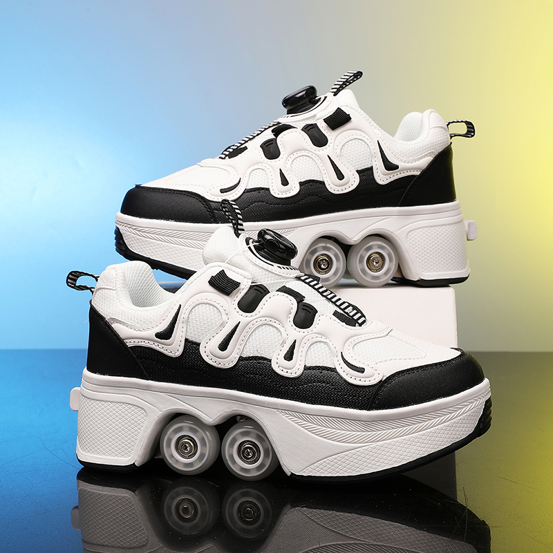 Sneakers - 2026 Children's Big Wheel Walking Shoes,