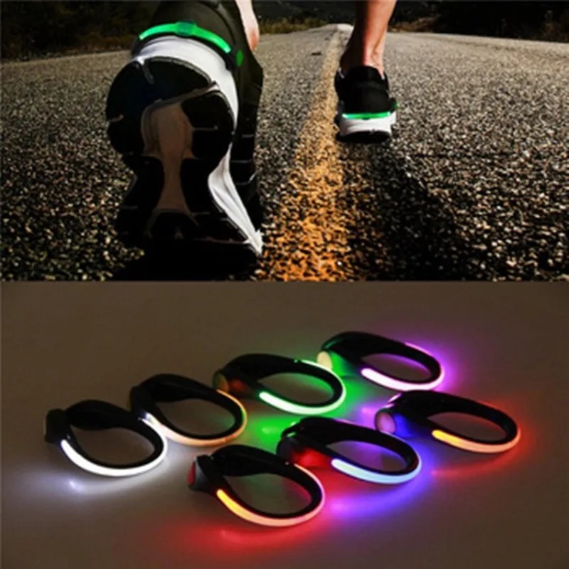 Reflective Night Running Shoes - 2024 Luminous Shoe Clip Light Outdoor