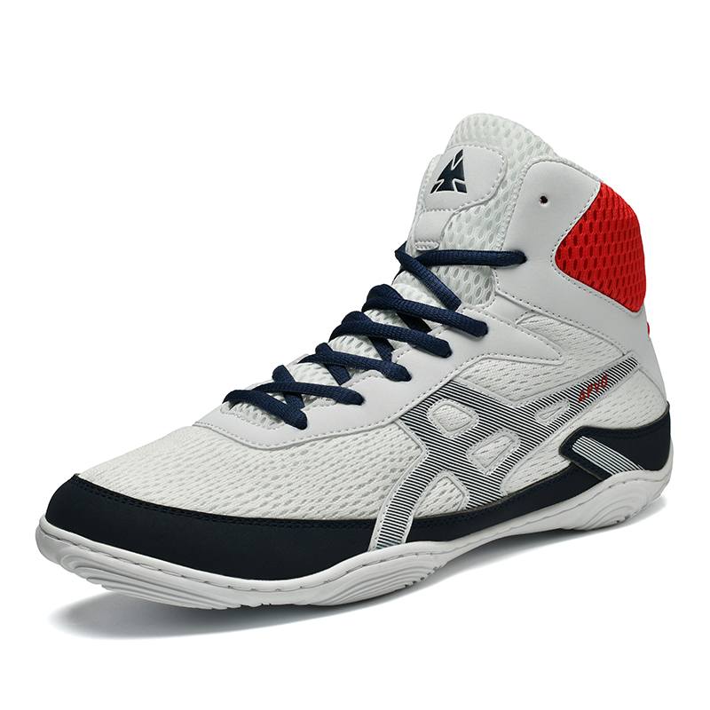 Shock Absorbing Gym Trainers - Men Women Lightweight Wrestling Trainers, Shock