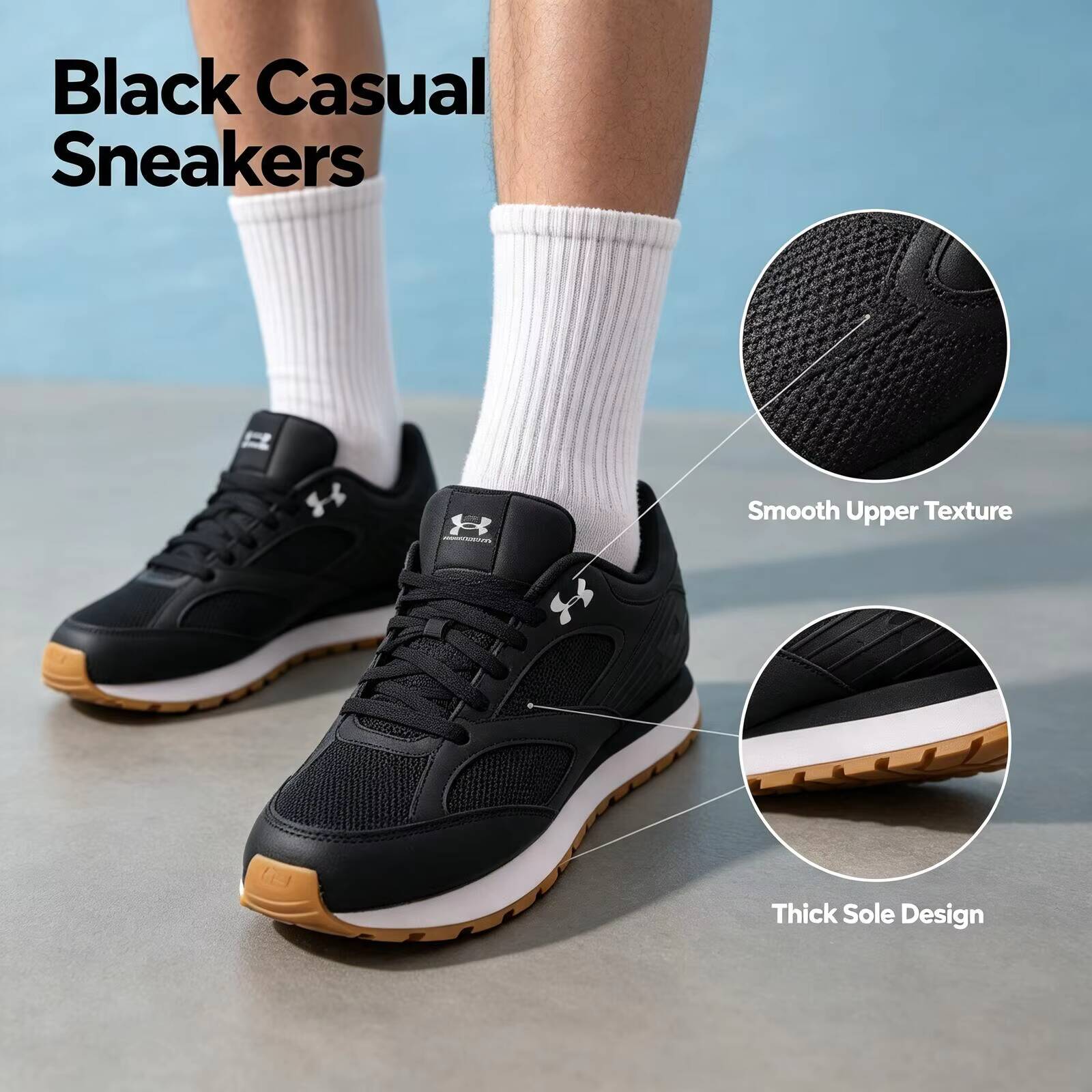 Air Cushion Jogger Shoes Men - New Under Armour Jogger Minimalist, Versatile,