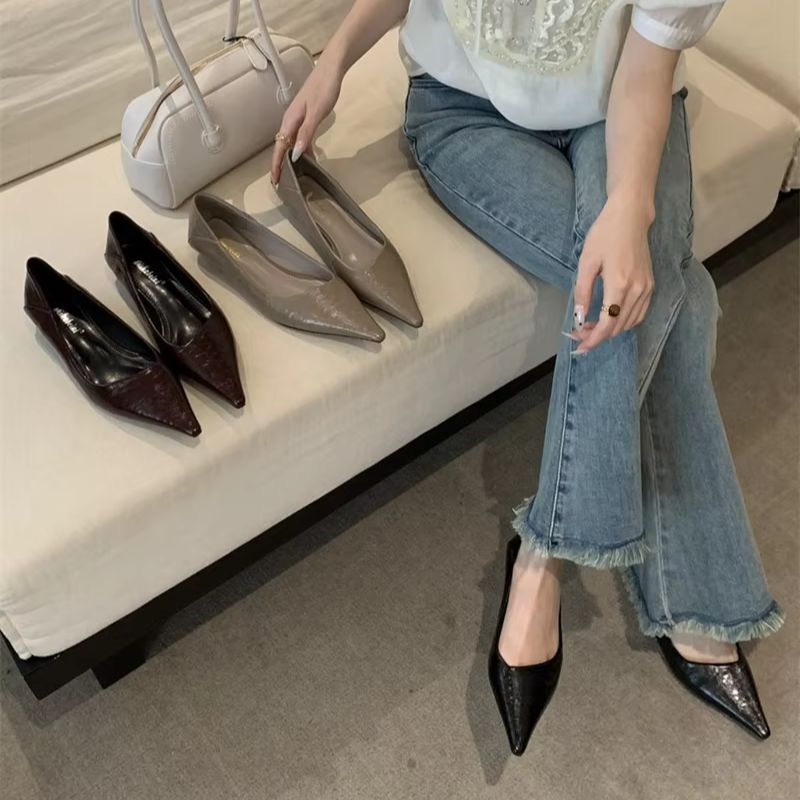 Sandals - Women Summer Pointed Toe Basic Shoes