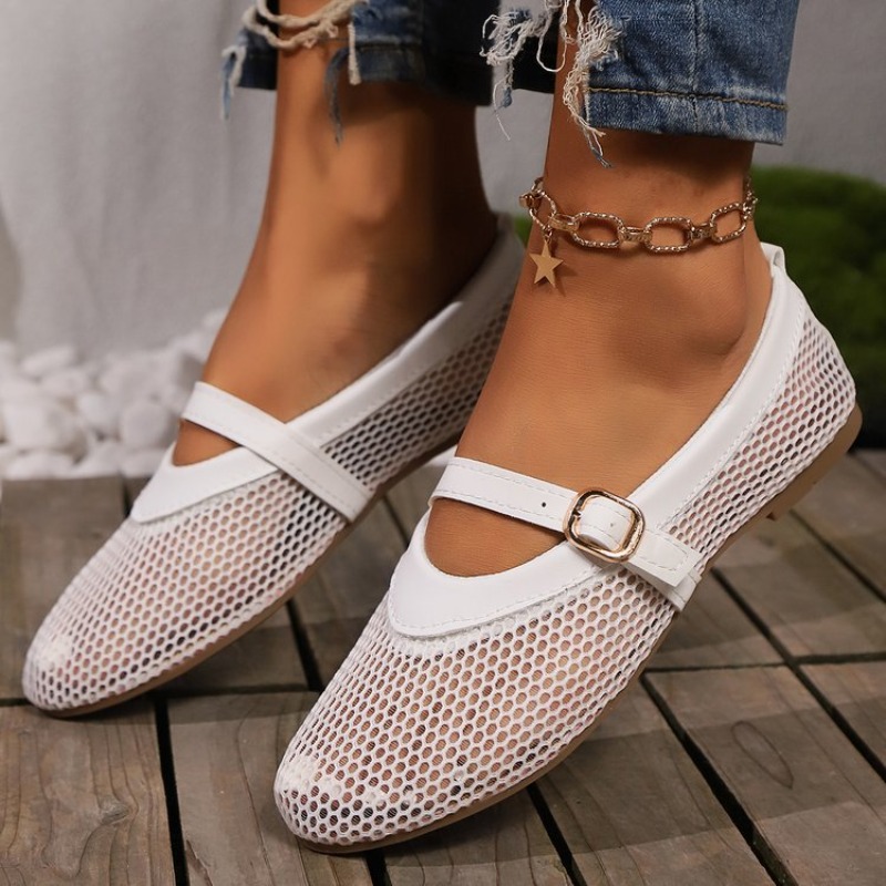 Sandals - Casual Breathable Mesh Slip-On Women's Sandals
