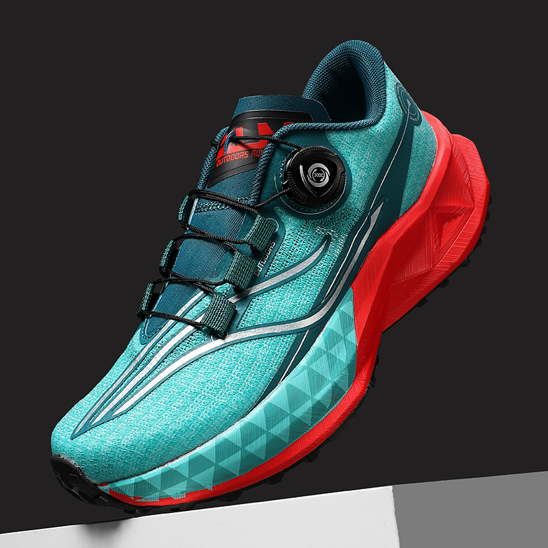 Anti Slip Trail Running Sneakers - Men Women Running Shoes Cushioned Sneakers