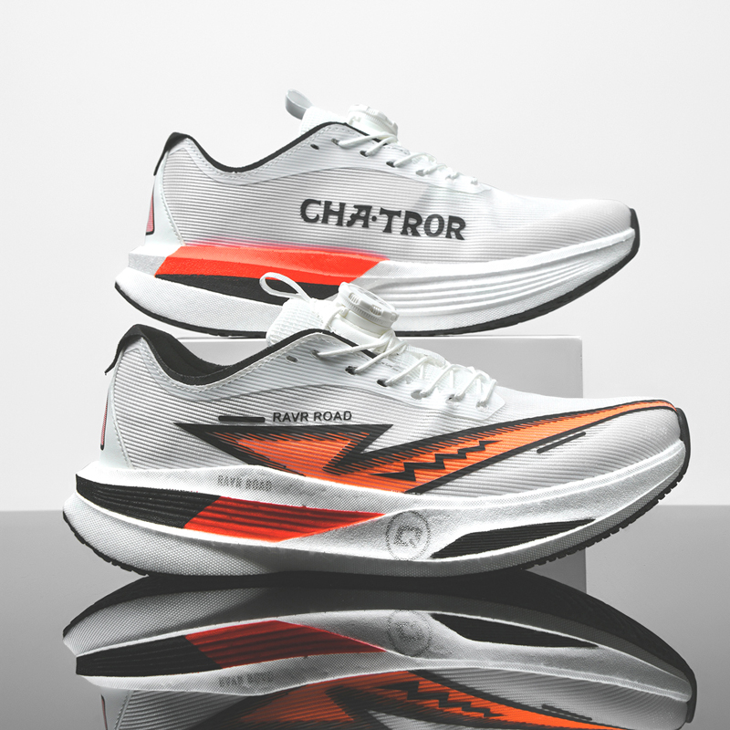Lightweight Road Running Shoes - New Fashionable High-End Full-Length Carbon Plate