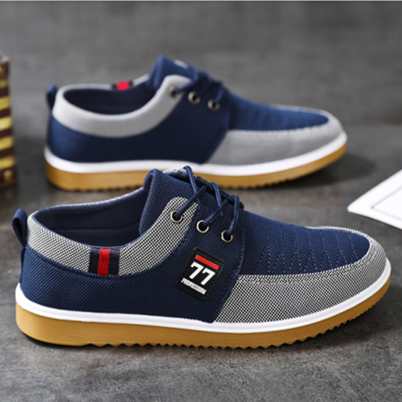 New Fashionable Trendy Men's S - огляд і ціна Knit Fabric Lace Up Sneakers