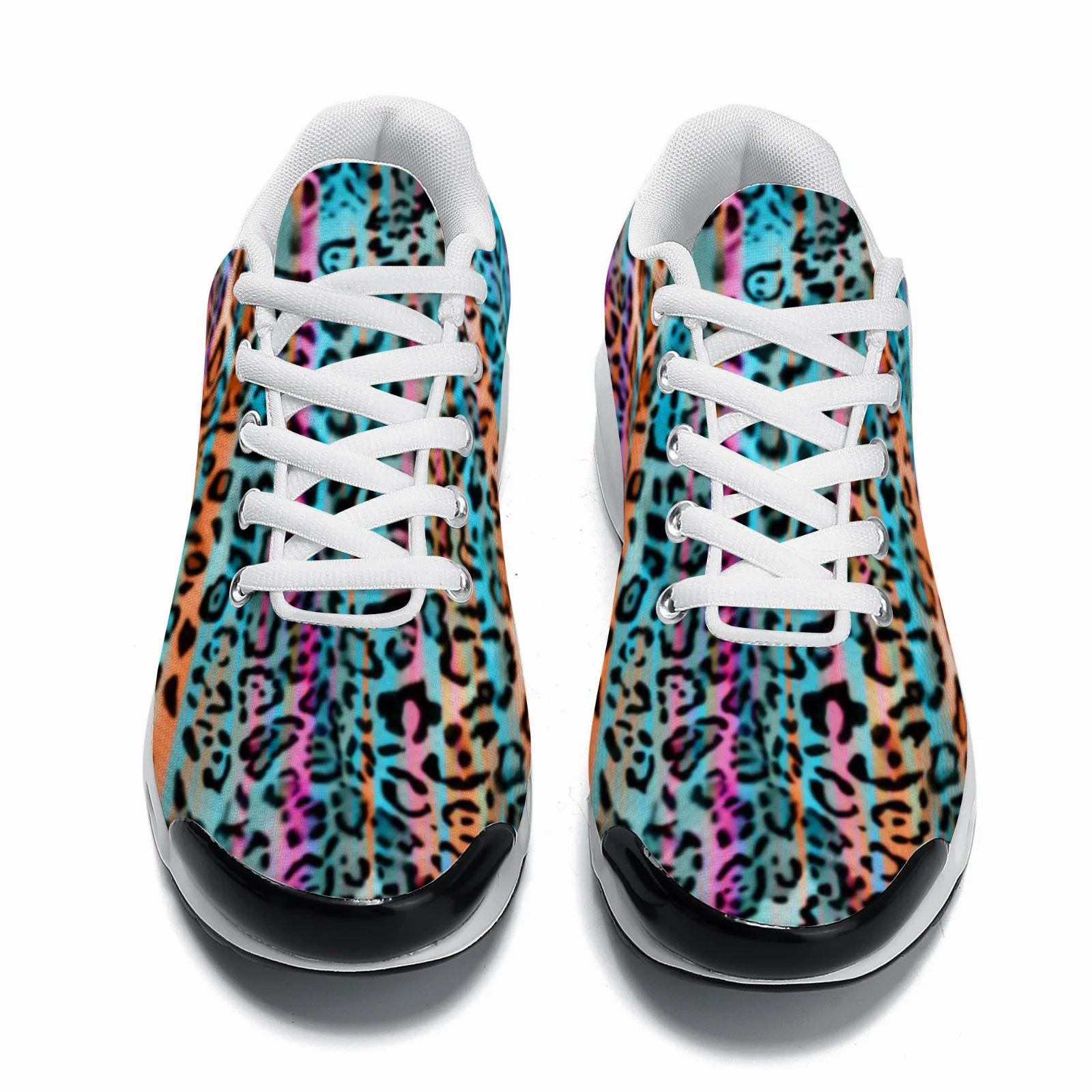 Customizable blue leopard prin - огляд і ціна Breathable Mesh Athletic Shoes