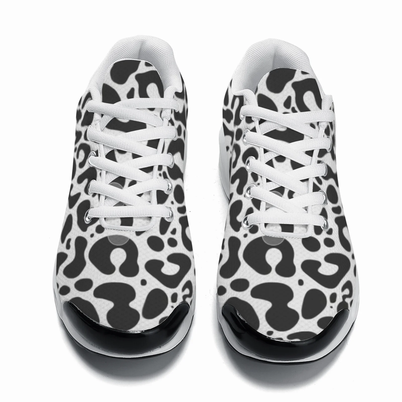 Customizable black leopard pri - огляд і ціна Breathable Mesh Athletic Shoes