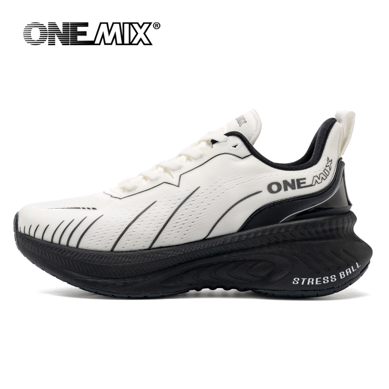 ONEMIX White Road Running Shoe - огляд і ціна Reflective Night Running Shoes