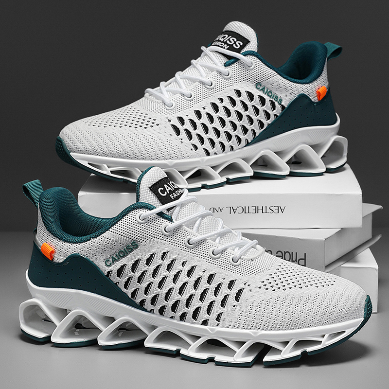 Casual Sneakers Mens Shock-abs - огляд і ціна Shock Absorbing Gym Trainers