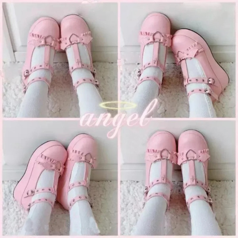 New Sweet Heart Buckle Wedges  - огляд і ціна Boots