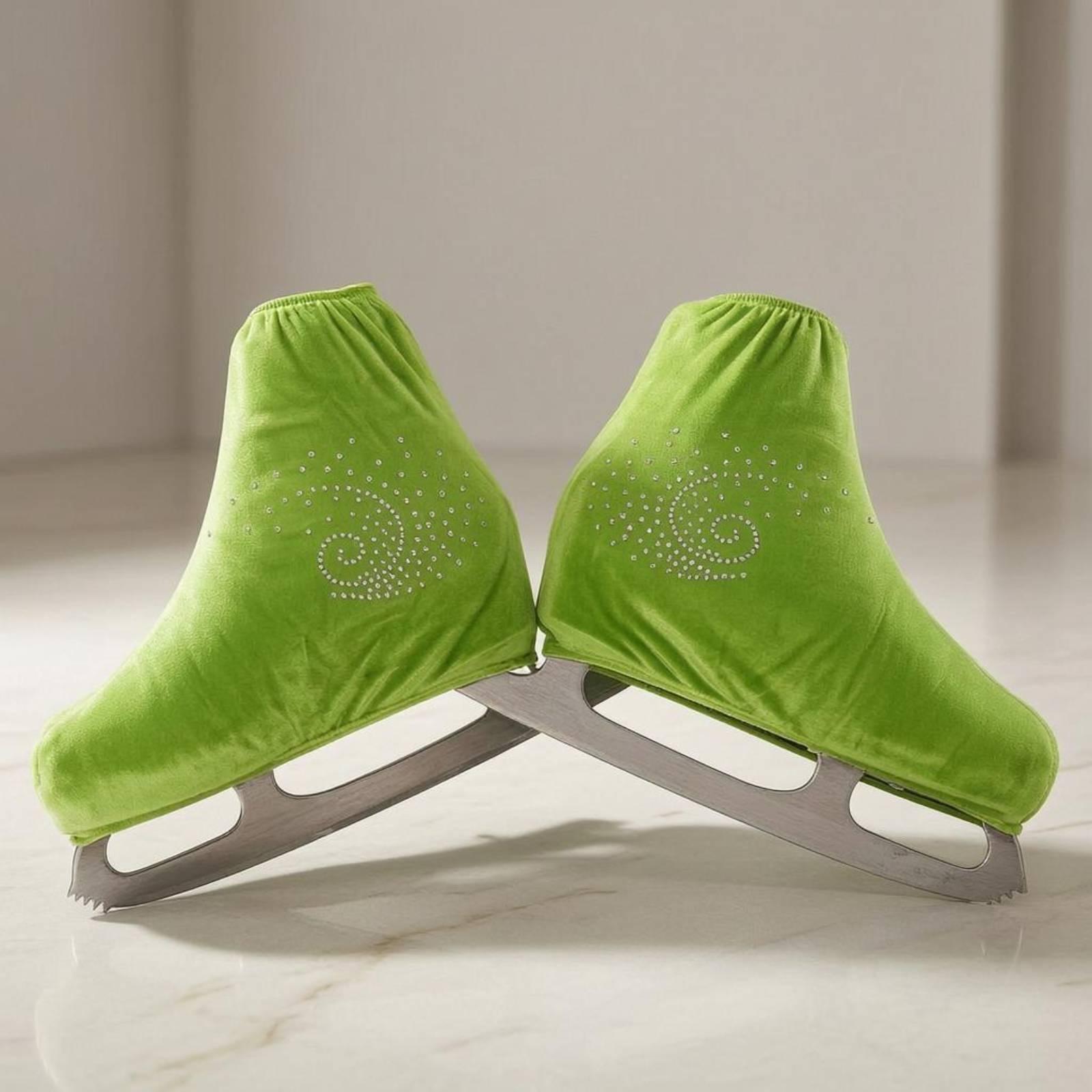 Plush Velvet Ice Skate Covers  - огляд і ціна Boots