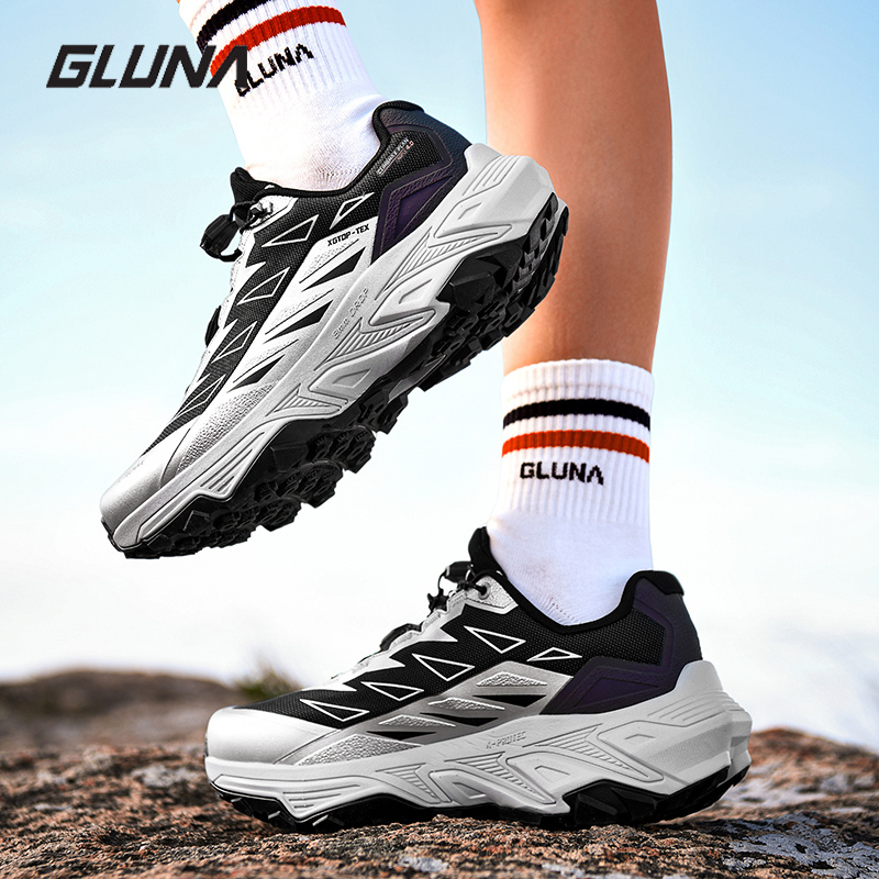 GLUNA Full Waterproof Trail Ru - огляд і ціна Anti Slip Trail Running Sneakers