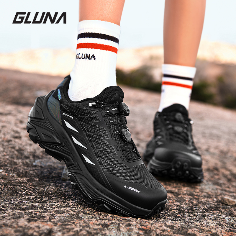 GLUNA Full Waterproof Trail Ru - огляд і ціна Anti Slip Trail Running Sneakers