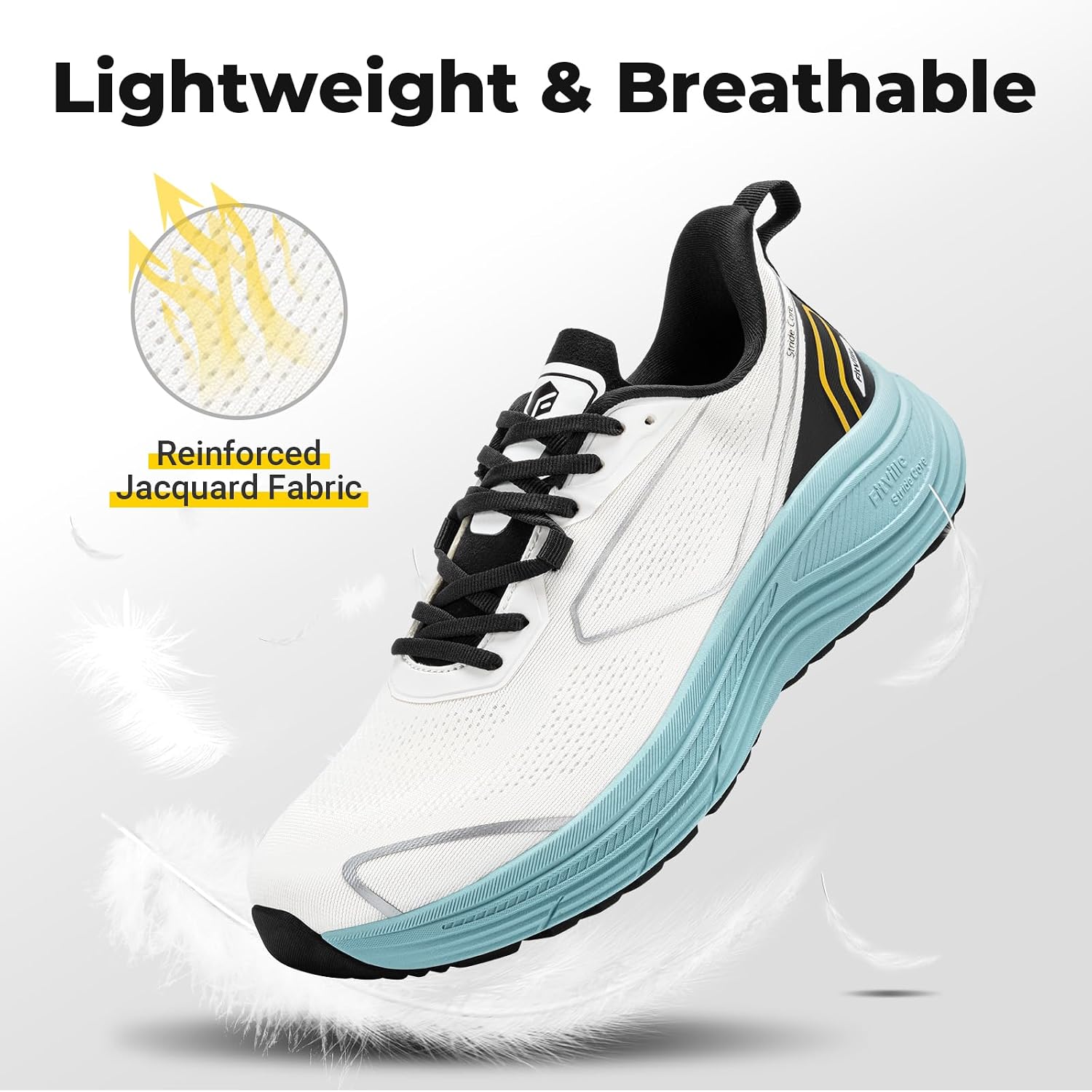 FitVille Men's Wide Fit Road R - огляд і ціна Lightweight Road Running Shoes