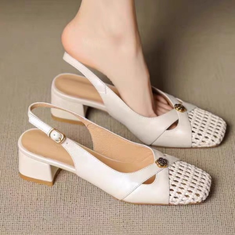 Women's French-style closed-to - огляд і ціна Sandals