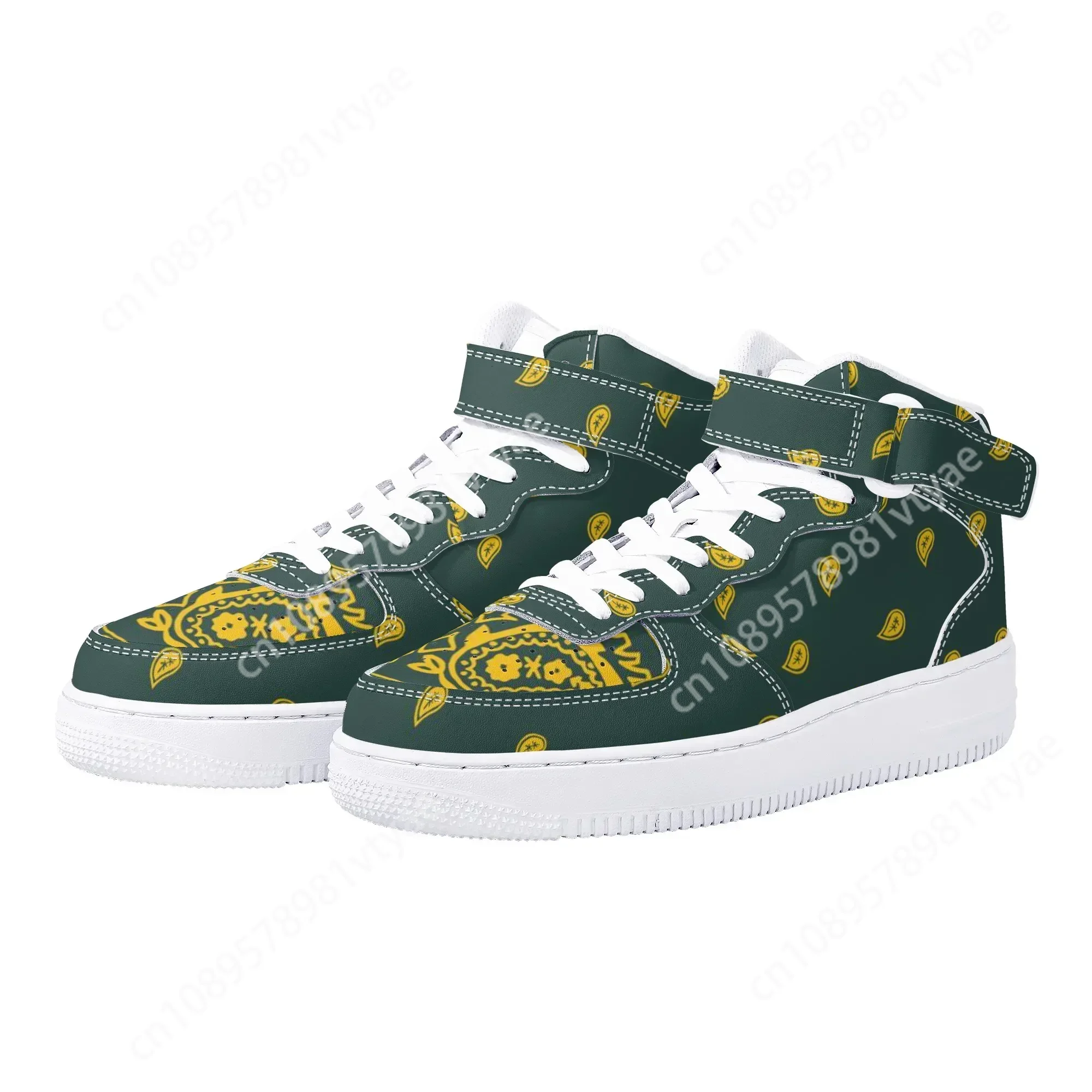 New Arrivals Bandana Print Men - огляд і ціна Breathable Mesh Athletic Shoes