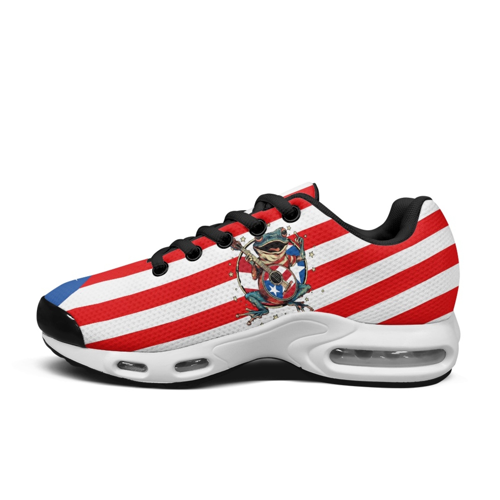 PENSTROLL Red White Blue Star  - огляд і ціна Air Cushion Jogger Shoes Men