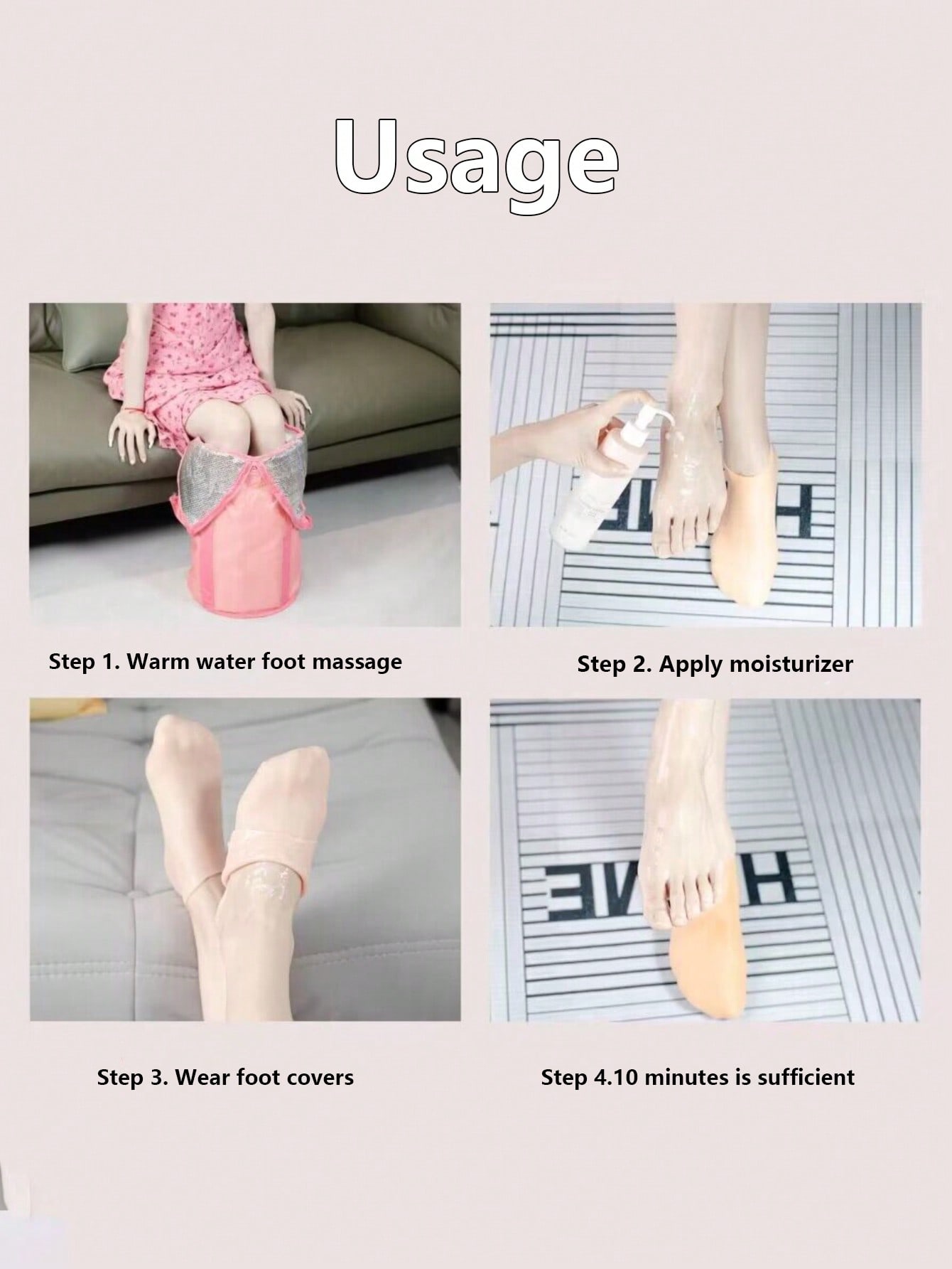 1 Pair Reusable Silicone Moist - огляд і ціна Heels