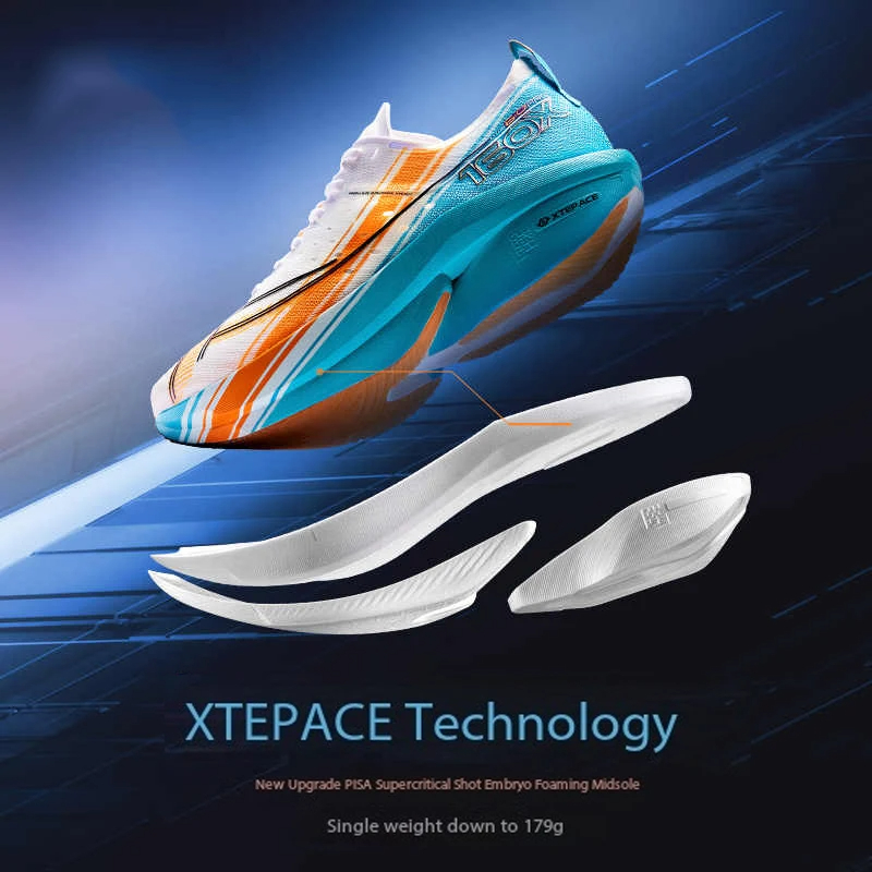 Xtep 160X 6.5 PRO Running Shoe - огляд і ціна Carbon Plate Marathon Racing Shoes