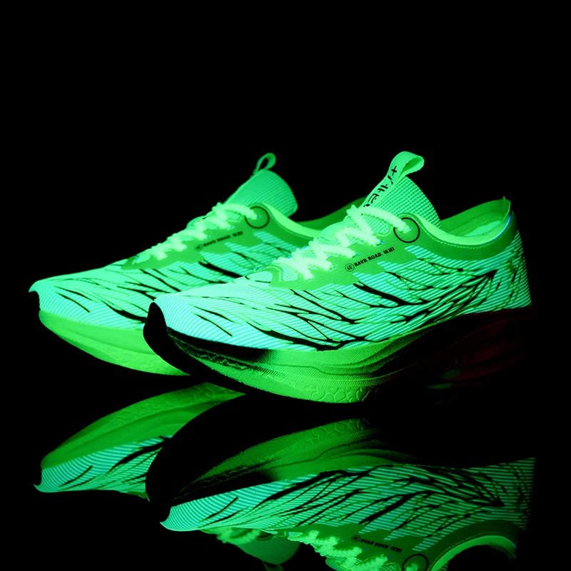New Soft Sole Cushioning Men's - огляд і ціна Reflective Night Running Shoes