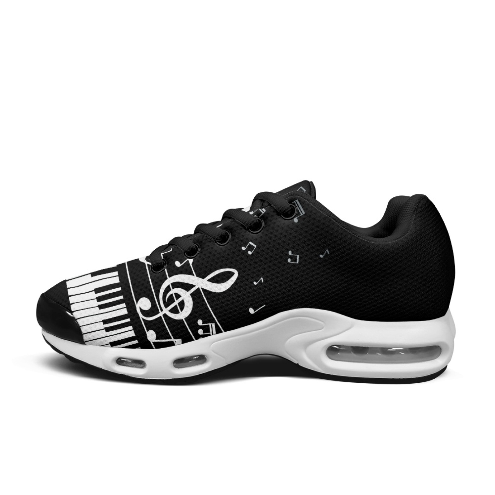 PENSTROLL Piano Music Notes Mo - огляд і ціна Air Cushion Jogger Shoes Men