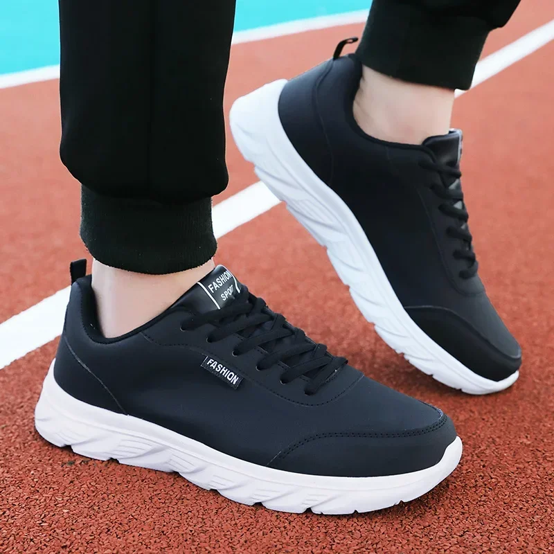 Men's Running Shoes Black PU U - огляд і ціна Waterproof Goretex Running Shoes