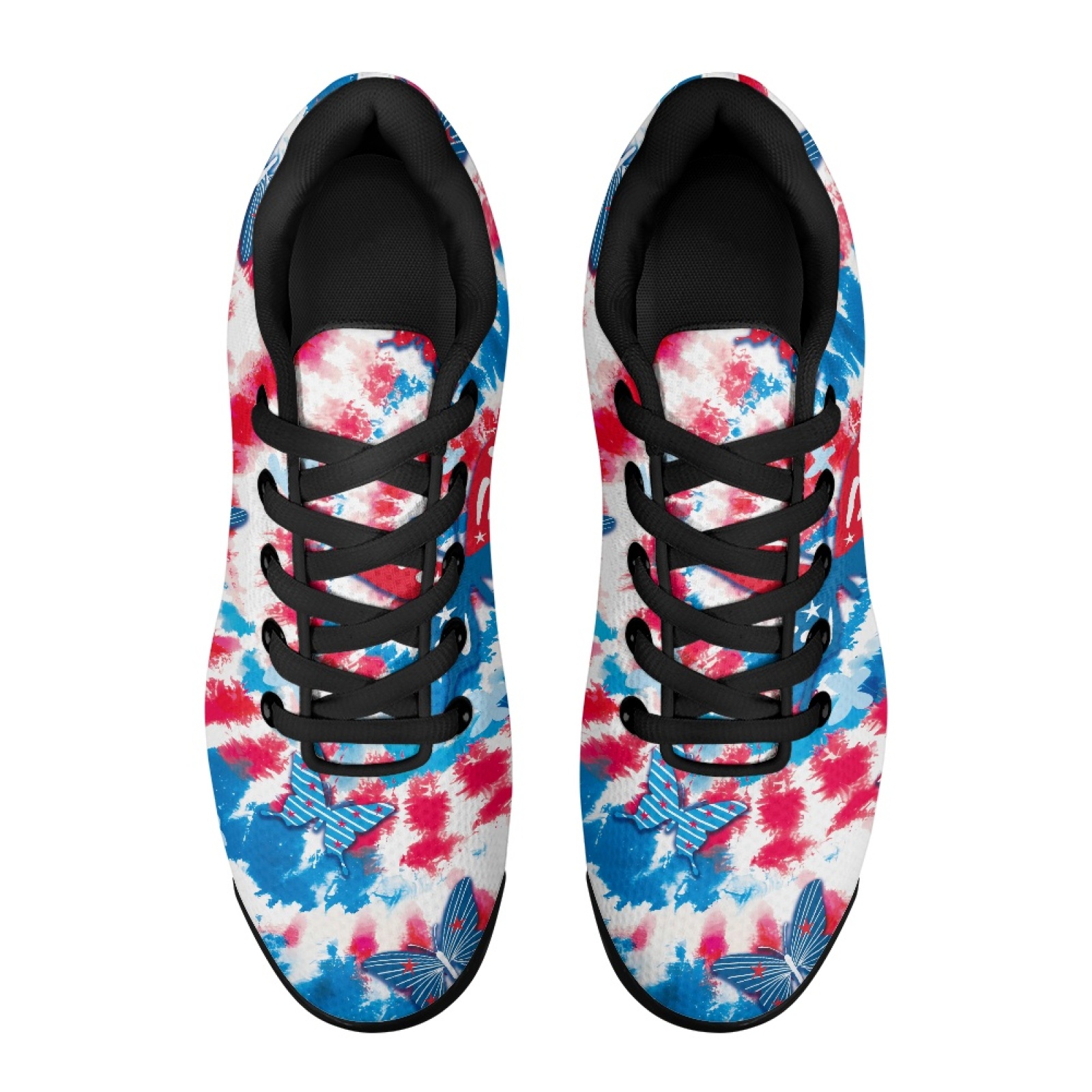 PENSTROLL Butterfly Tie Dye La - огляд і ціна Air Cushion Jogger Shoes Men