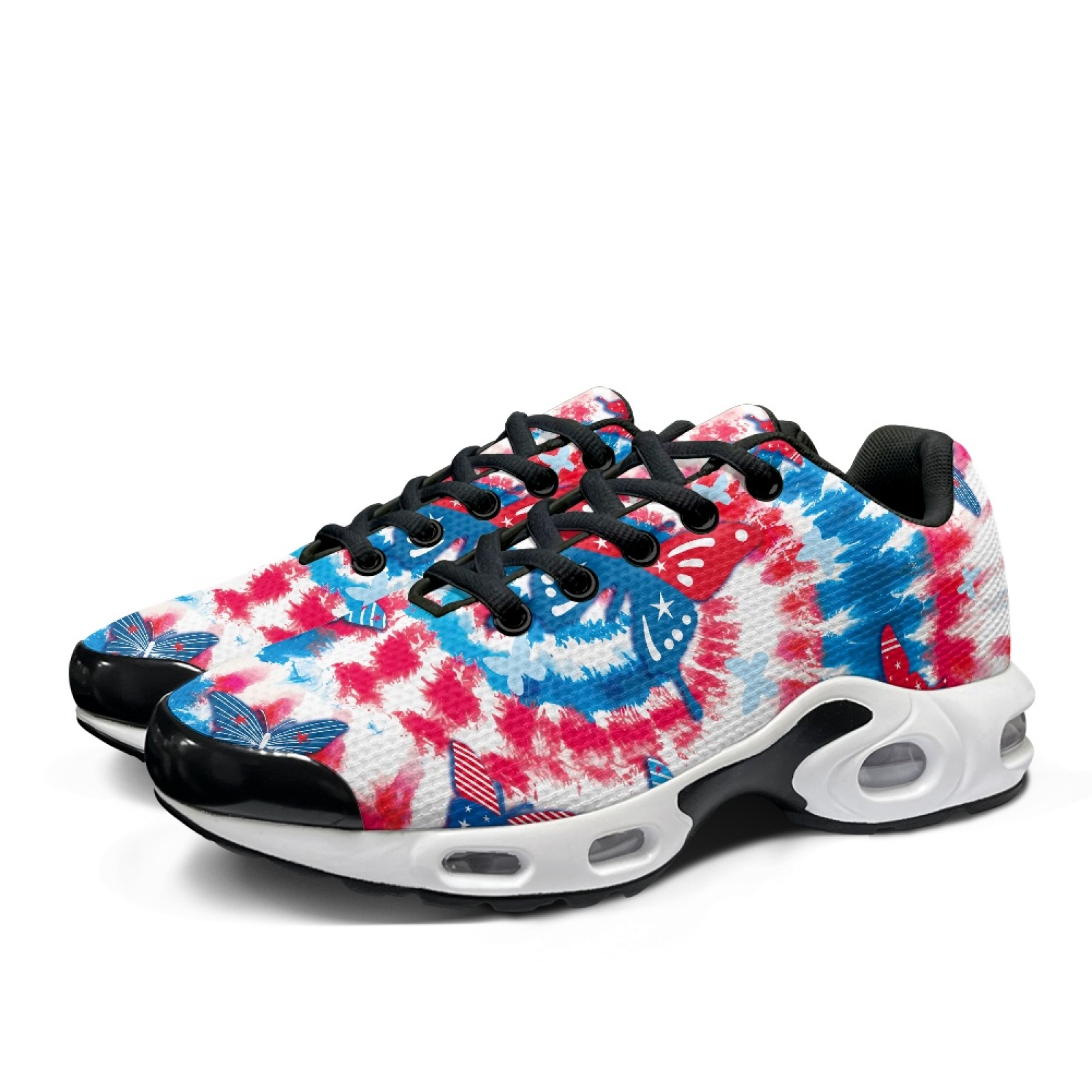 PENSTROLL Butterfly Tie Dye La - огляд і ціна Air Cushion Jogger Shoes Men