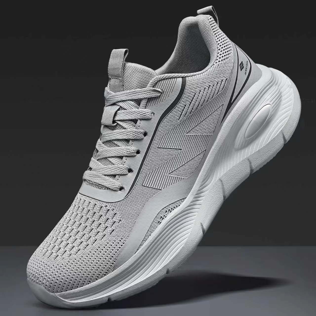 Men Lightweight Mesh Sneakers  - огляд і ціна Shock Absorbing Gym Trainers