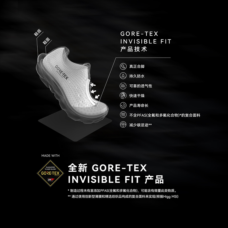 KAILAS FUGA BLACK SOLITUDE DU  - огляд і ціна Waterproof Goretex Running Shoes