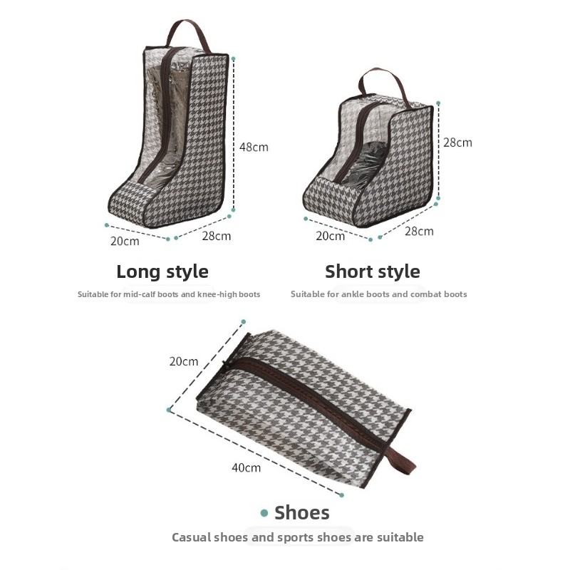 Tall Boot Storage Bags with Cl - огляд і ціна Women'S Shoes