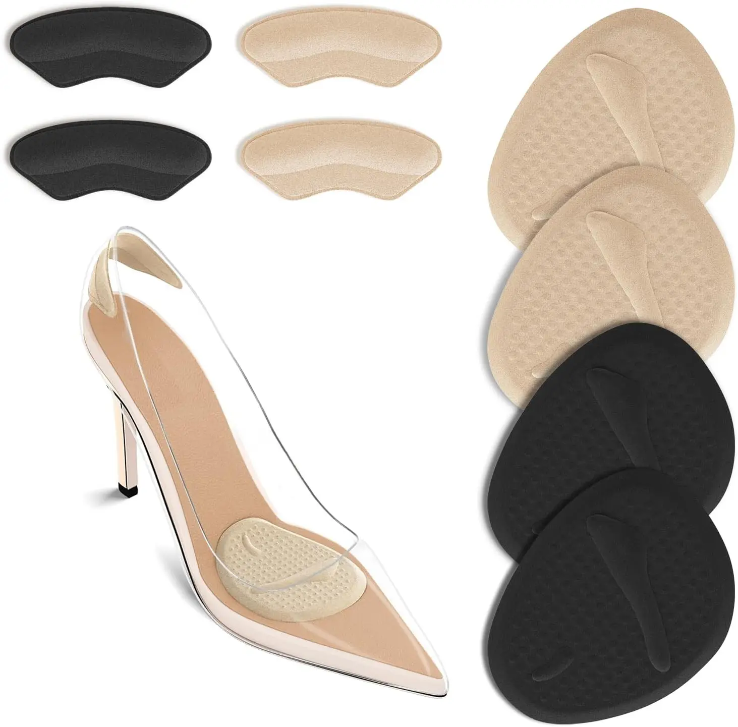 2 Sets Heel Pads, Ball of Foot - огляд і ціна Women'S Shoes
