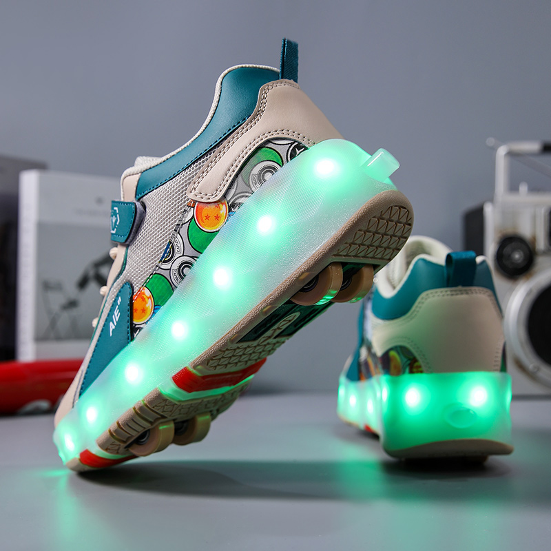 Youth Roller Shoes With 4 Whee - огляд і ціна Running Shoes