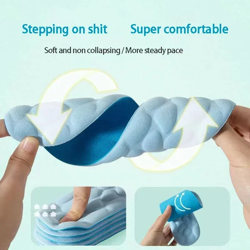 2/4pcs Soft Massage Memory Foa - огляд і ціна Breathable Mesh Athletic Shoes