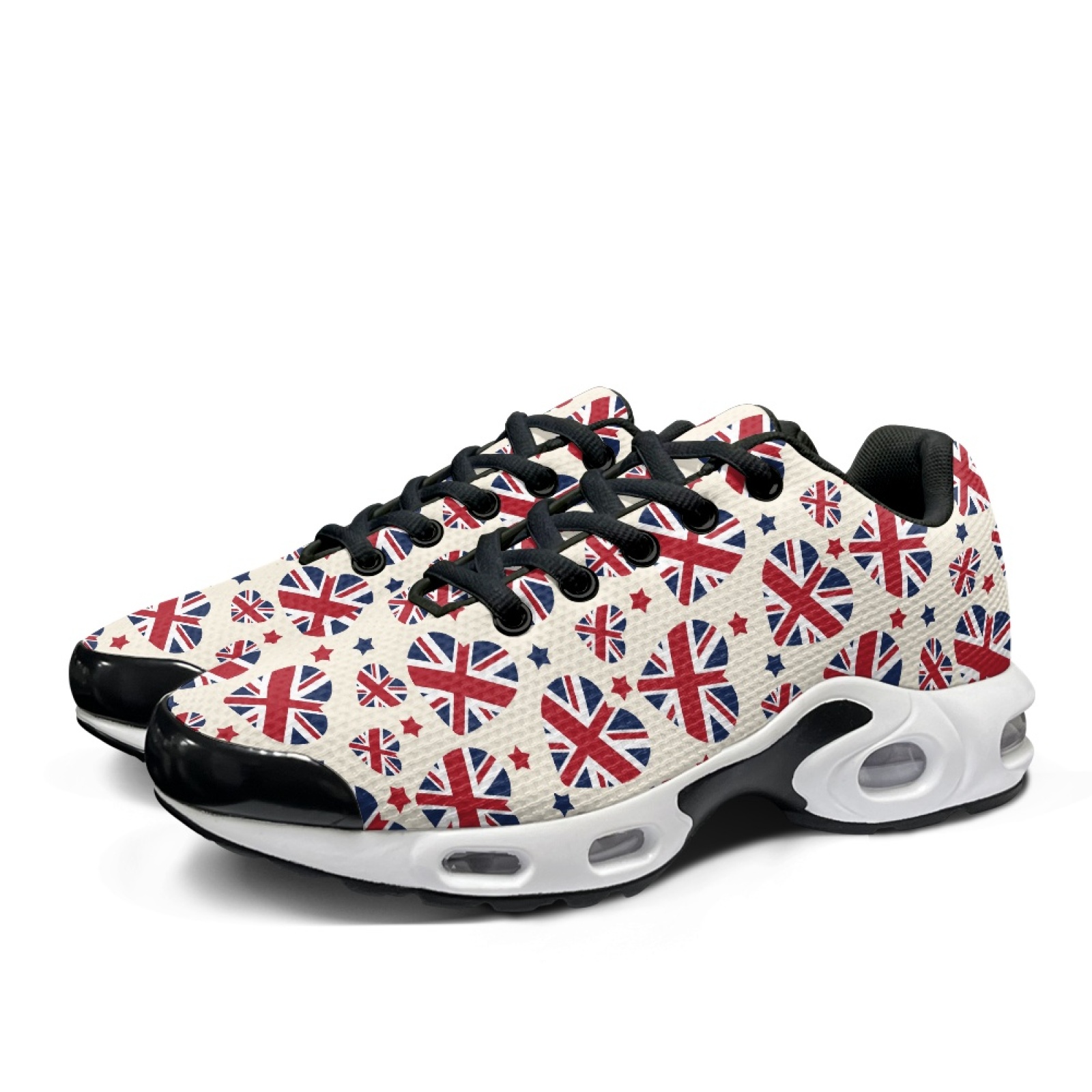 PENSTROLL Union Jack Lace-Up M - огляд і ціна Air Cushion Jogger Shoes Men