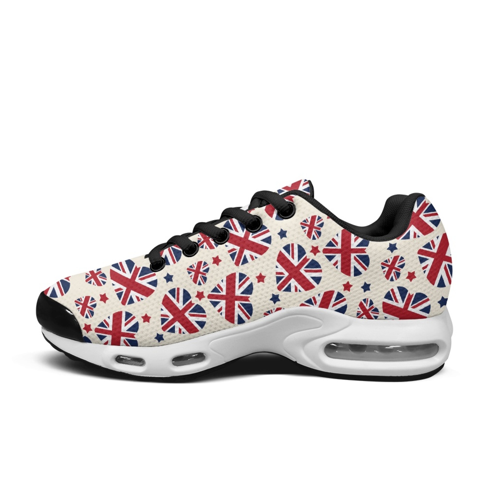 PENSTROLL Union Jack Lace-Up M - огляд і ціна Air Cushion Jogger Shoes Men