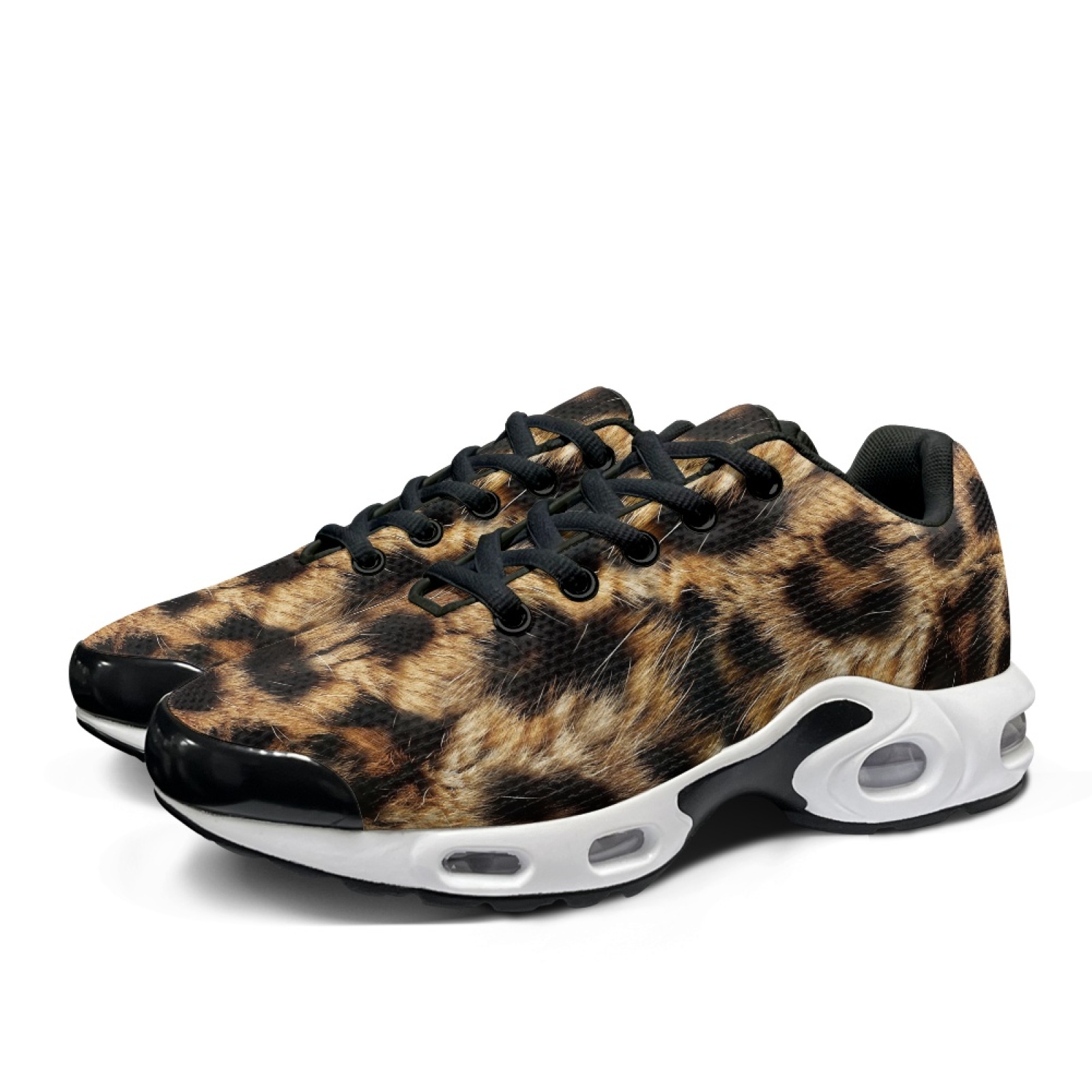 PENSTROLL Leopard Athletic Fas - огляд і ціна Air Cushion Jogger Shoes Men